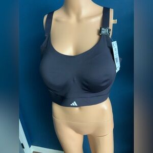 Adidas Women's Dark Gray Sports Bra